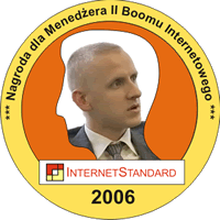 Internet Standard uhonorował Piotra Ejdysa nagrodą dla Menedżera II Boomu Internetowego